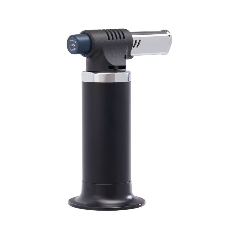 Handheld Groove Spark Butane Torch with adjustable flame for all your lighting needs