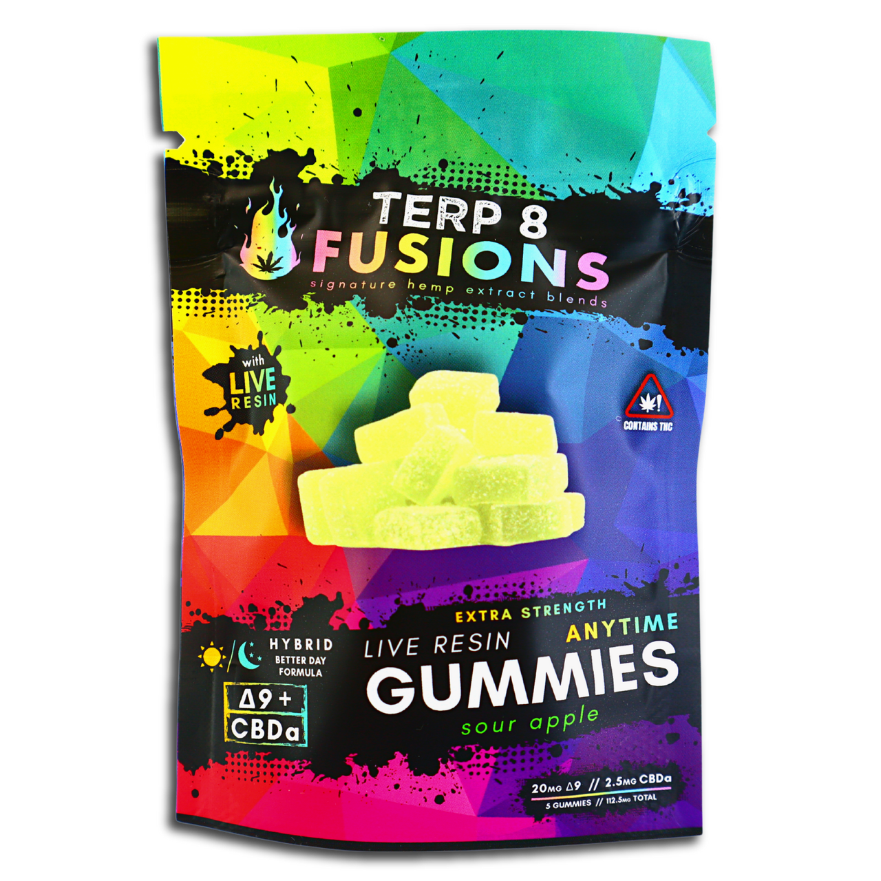 Indulge in Organic Delta-9 THC Gummies with Live Resin Flavor Burst