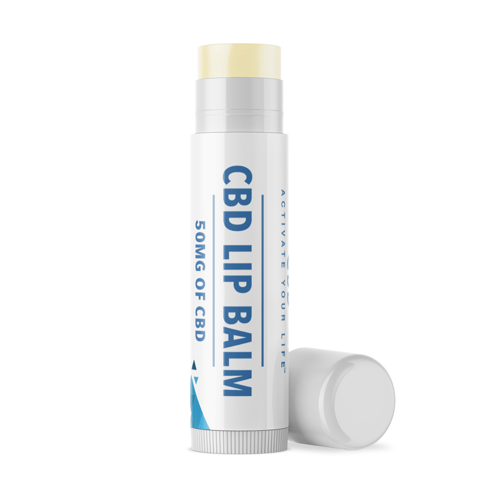 Moisturize On the Go with ACTIV8 CBD Lip Balm for Healthy Lips - CBD Skin Care