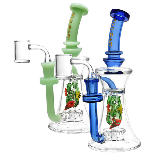 Shop the Vibrant 5.5-inch Borosilicate Bubbler - Perfect for Delta 8 Use!