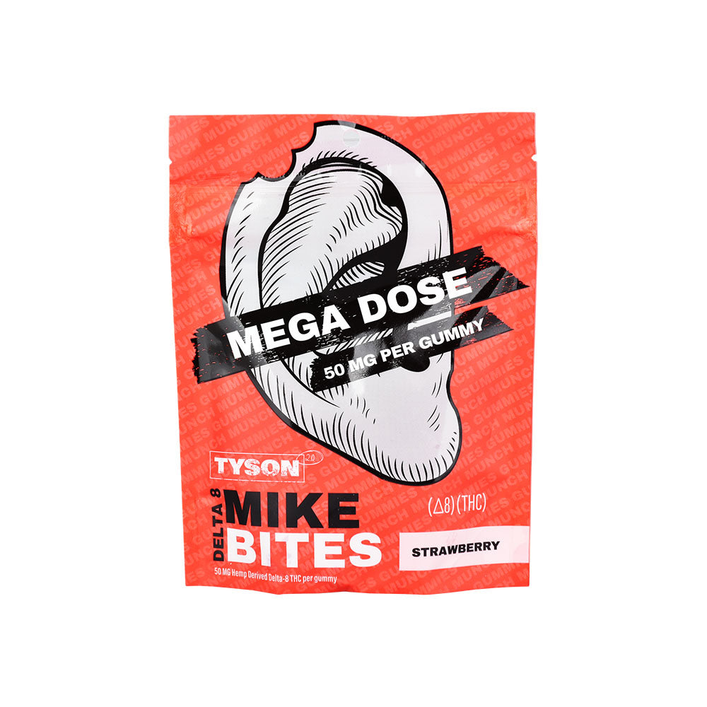 Unleash Bliss with Tyson 2.0 Mike Bites Mega Dose Delta 8 Gummies