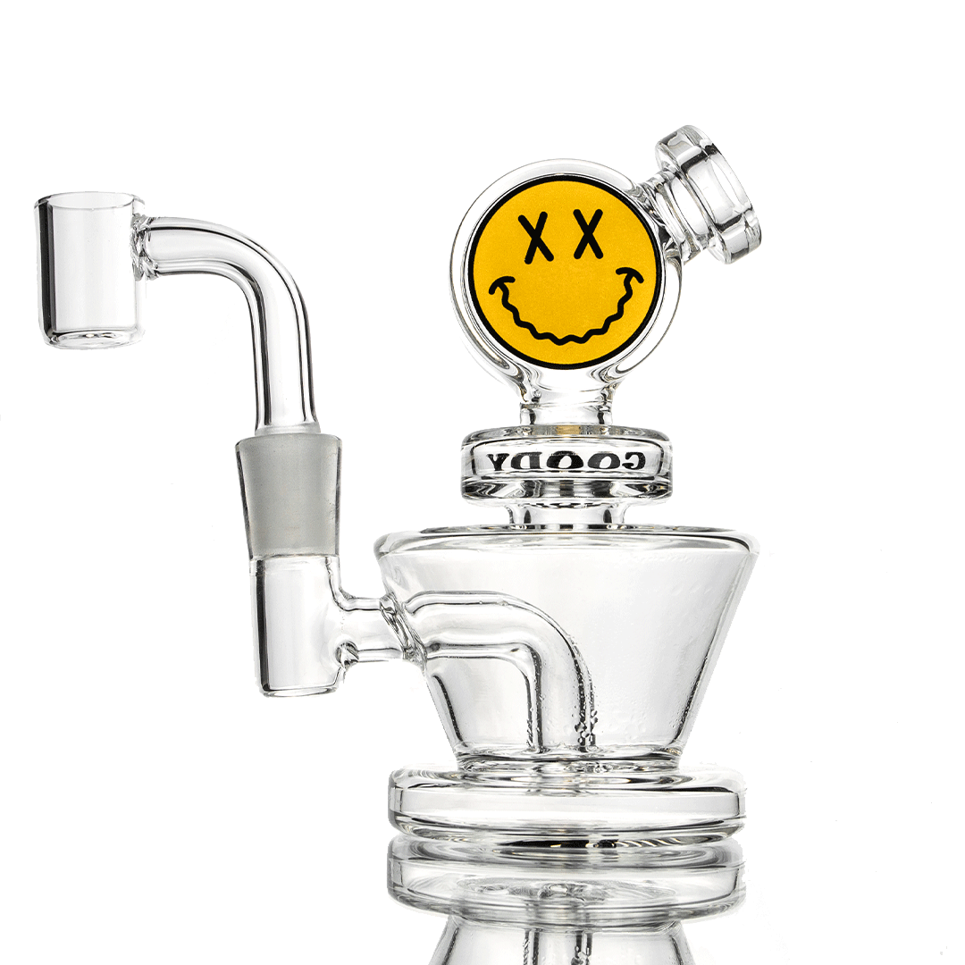 Unleash Flavor with Goody Glass Mini Rigs for Big Hits - Clear