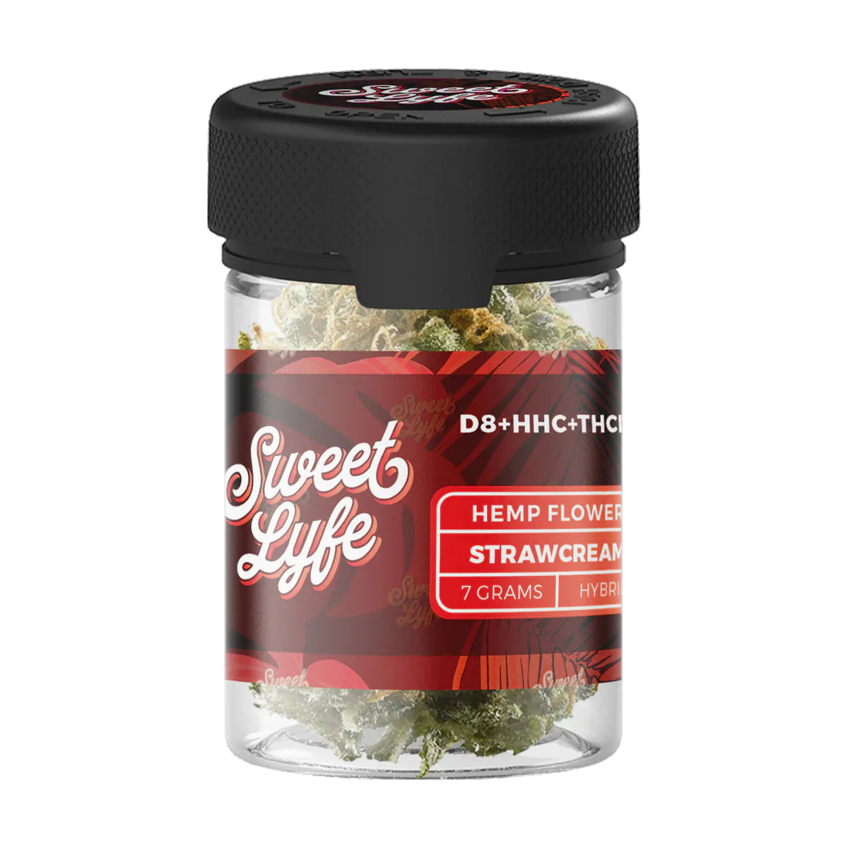 Unleash Flavor with Strawcream Hybrid D8 + HHC + THCP Hemp Flower Delight!