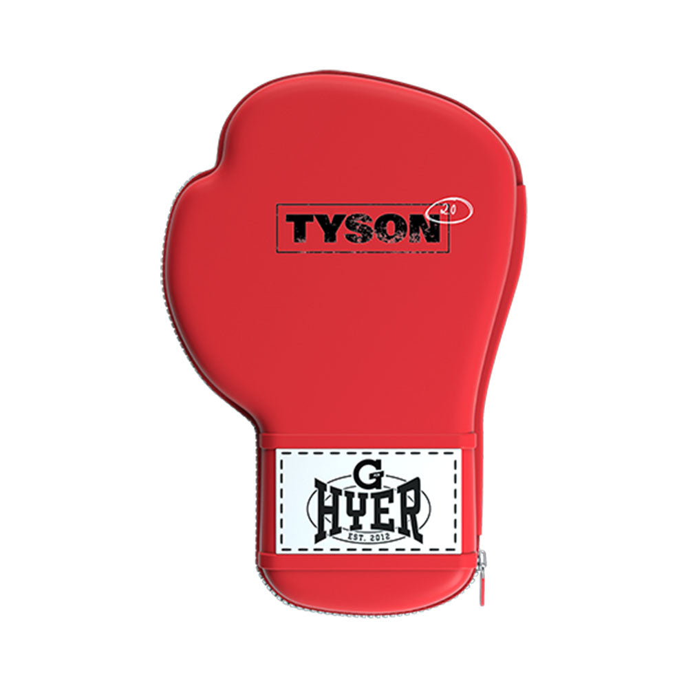 Red Tyson and Hyer boxing glove for the TYSON 2.0 electric dab rig