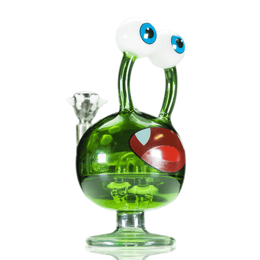 Unleash Fun with the Globgoblin Monster Bong - Massive 8.5in Tall Delight! - Green