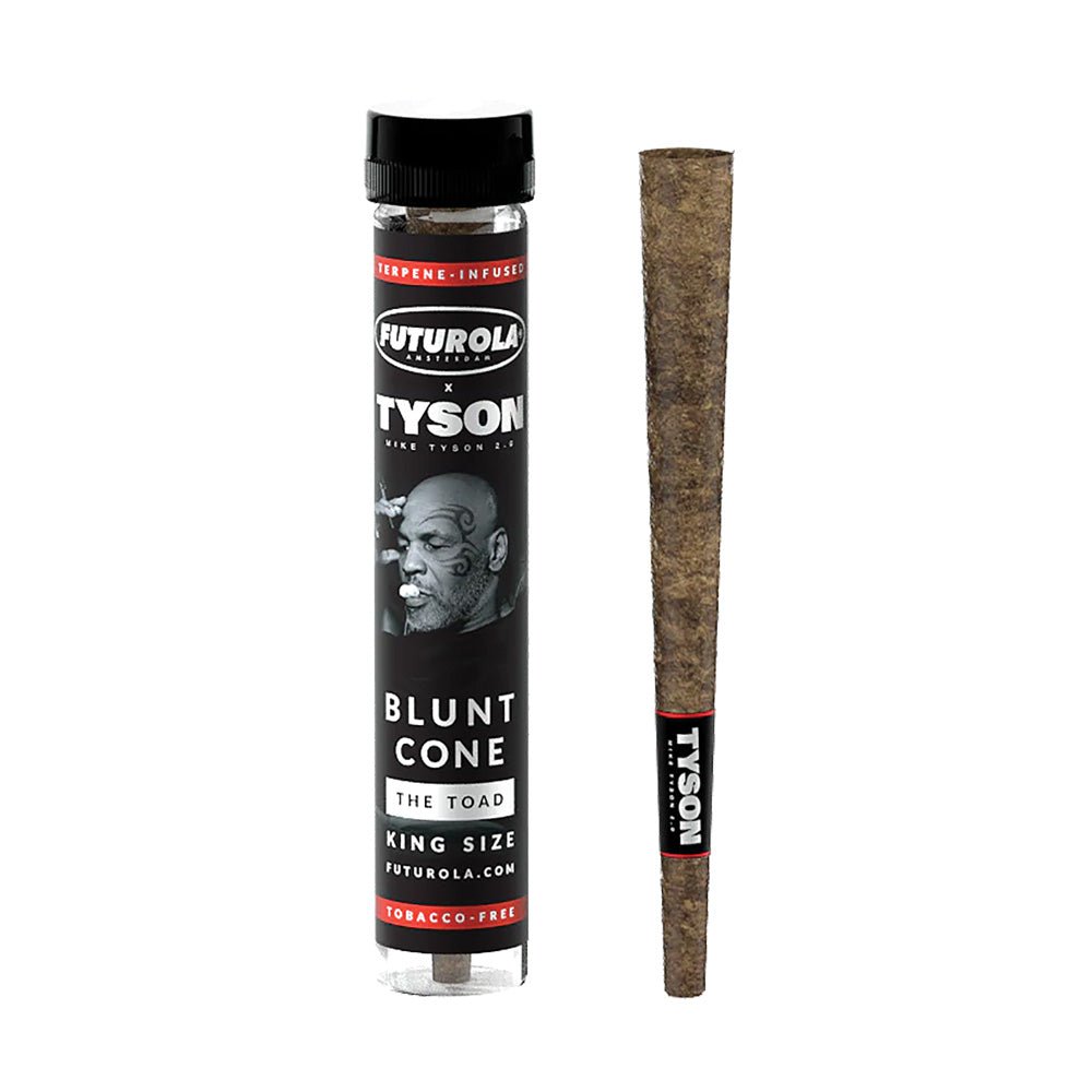 12PC DISP - Futurola x Tyson 2.0 Terp Infused Pre Rolled Cone - The DopeSpot.Store