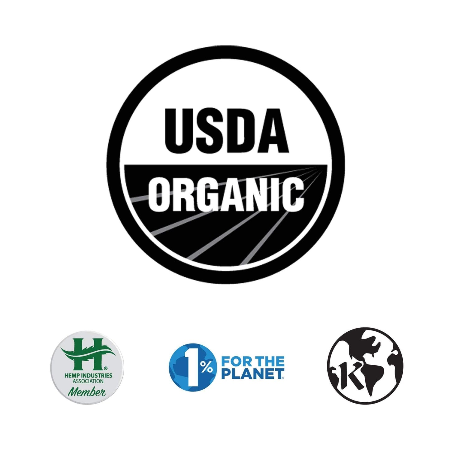 USDA Organic certification logo for Unleash Power Organic MCT Coconut Oil Extra Strength Drops