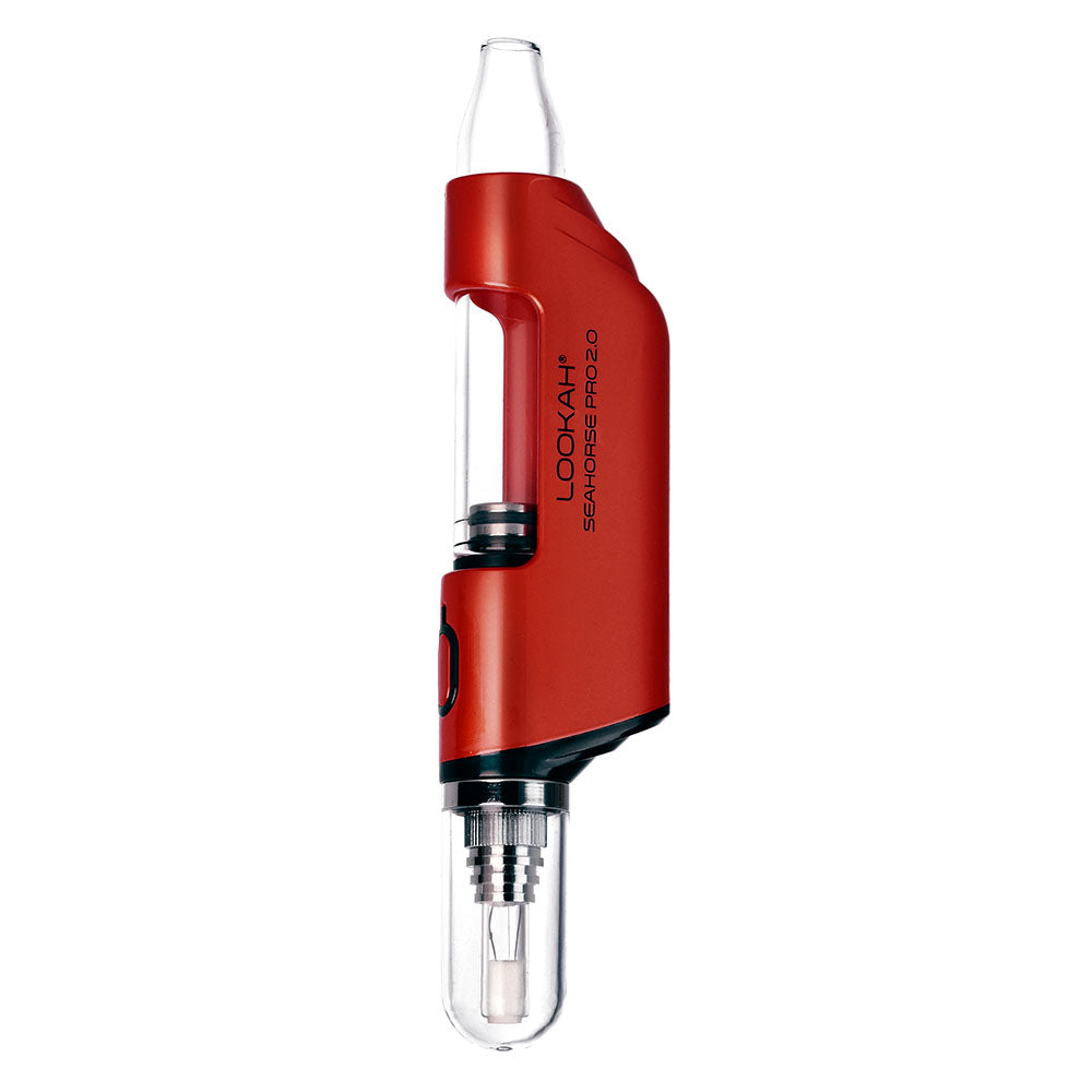 Red handheld electric corkscrew for an awesome electric dab kit and better vaping experience