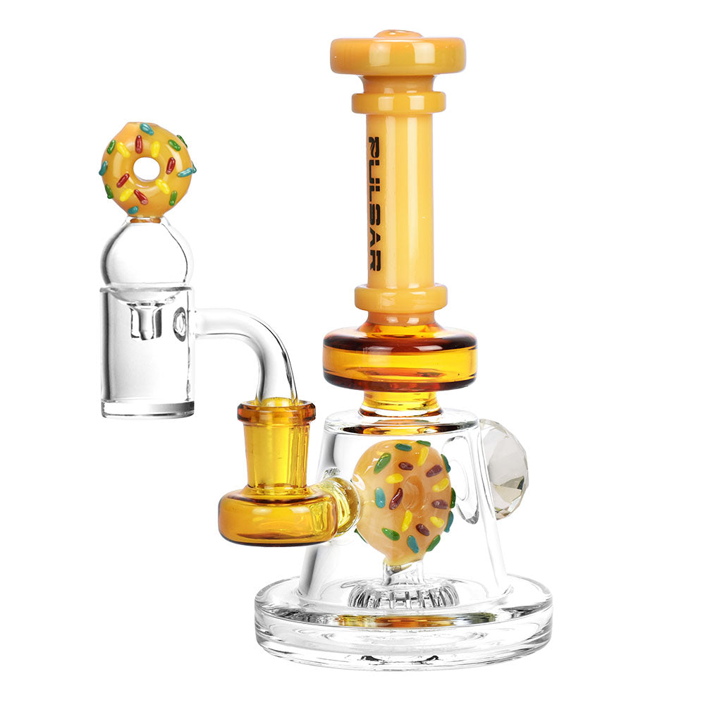 Vibrant 6.5 Inch Dab Rig Kit with Donut Disc Perc - Buy Delta 8