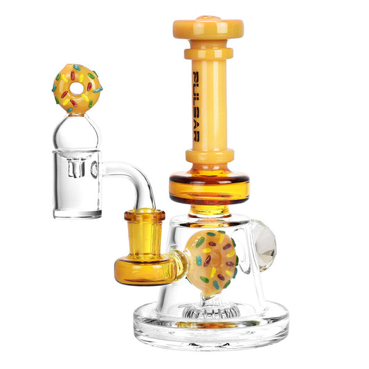 Vibrant 6.5 Inch Dab Rig Kit with Donut Disc Perc - Buy Delta 8