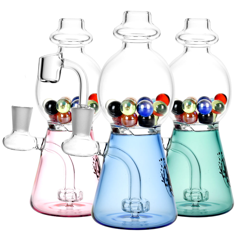 Vibrant Gumball Machine Water Pipe - Colors Vary Buy Delta 8 Today!