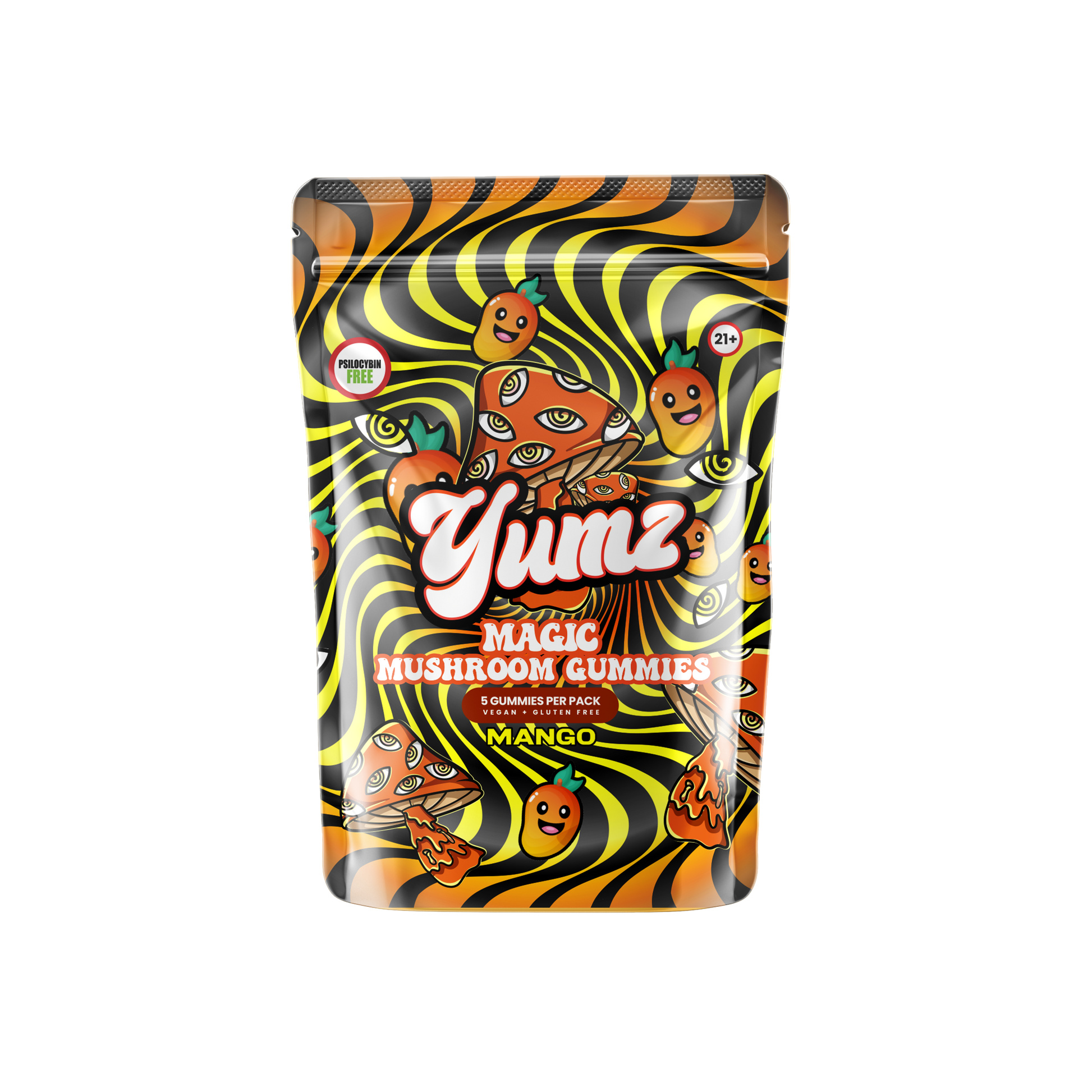 YUMZ Mango Mushroom Gummies: Taste the Tropical Bliss Today