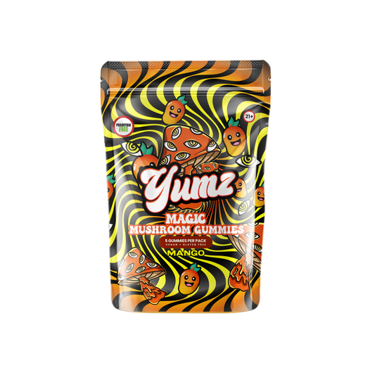 YUMZ Mango Mushroom Gummies: Taste the Tropical Bliss Today